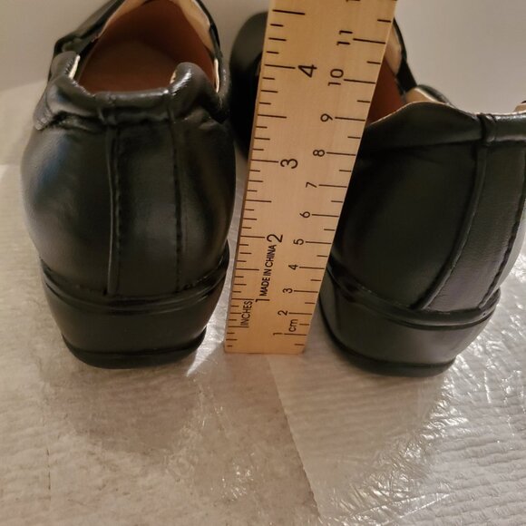 Angie Comfort  Shoes 100% Sheepskin leather Square Toe Size US 7.5 /EU/38. - Picture 5 of 10